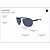 Óculos de Sol Armani Exchange 2047S 609980 Azul Masculino - Imagem 5