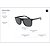 Óculos de Sol Armani Exchange 4102S 831887 Preto Masculino - Imagem 2