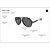Óculos de Sol Armani Exchange 4133S 807887 Preto Masculino - Imagem 5