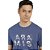 Camiseta Aramis Modern Logo In24 Azul Indigo Masculino - Imagem 3