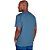 Camiseta Individual Basic Regular Ou24 Azul Masculino - Imagem 2