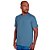 Camiseta Individual Basic Regular Ou24 Azul Masculino - Imagem 1