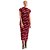 Vestido Super Midi Lança Perfume Tricot Ou24 Bordô Feminino - Imagem 1