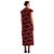 Vestido Super Midi Lança Perfume Tricot Ou24 Bordô Feminino - Imagem 2