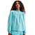 Blusa Lança Perfume Manga Longa Button Ou24 Azul Feminino - Imagem 1