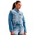 Jaqueta Jeans Easy Lança Perfume Trucker Ou24 Azul Feminino - Imagem 1