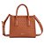 Bolsa Tote Colcci Relevo In24 Marrom Feminino - Imagem 1
