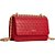 Bolsa Crossbody Colcci Relevo In24 Vermelho Feminino - Imagem 2