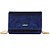 Bolsa Crossbody Colcci Veludo In24 Azul Feminino - Imagem 1