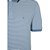 Camisa Polo Individual Regular Striped In24 Azul Masculino - Imagem 3