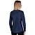 Camisa Dudalina Tricoline Ou24 Azul Escuro Feminino - Imagem 2