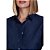 Camisa Dudalina Tricoline Ou24 Azul Escuro Feminino - Imagem 3