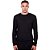 Moletom John John Embossed Regular In24 Preto Masculino - Imagem 1