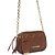 Bolsa Crossbody Lança Perfume Matelasse In24 Marrom Feminino - Imagem 1