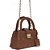 Bolsa Tote Lança Perfume Fecho In24 Marrom Feminino - Imagem 3