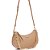 Bolsa Shoulder Easy Lança Perfume Metal In24 Bege Feminino - Imagem 1
