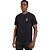 Camiseta Aramis Move Lettering Cutted In24 Preto Masculino - Imagem 1