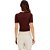 Blusa Lança Perfume Transpasse In24 Marrom Feminino - Imagem 2