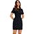 Vestido Lança Perfume Tdress Signature In24 Preto Feminino - Imagem 1