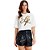 Camiseta Lança Perfume Arte Local In24 Off White Feminino - Imagem 1