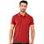 Camisa Polo Colcci Three Lines Ou24 Vermelho Masculino - Imagem 1