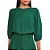 Blusa Colcci Comfort Shape In24 Verde Feminino - Imagem 1