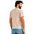 Camiseta Acostamento Casual Ou24 Bege Masculino - Imagem 2