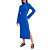 Vestido Canelado Colcci Slim In24 Azul Ultra Blue Feminino - Imagem 1