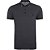 Camisa Polo Dudalina Chevron In24 Cinza Escuro Masculino - Imagem 1