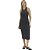 Vestido Easy Lança Perfume Midi In24 Preto Feminino - Imagem 1