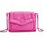 Bolsa Crossbody Colcci Fecho VE24 Rosa Feminino - Imagem 1