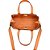 Bolsa Bucket Colcci Texture VE24 Laranja Feminino - Imagem 3