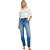 Calça Jeans Lança Perfume Reta Super High In24 Azul Feminino - Imagem 3