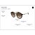 Óculos de Sol Armani Exchange 4132SU 821313 Marrom Feminino - Imagem 5