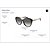 Óculos de Sol Armani Exchange 4134S 815811 Preto Feminino - Imagem 5
