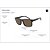Óculos de Sol Armani Exchange 4145S 807873 Preto Masculino - Imagem 5