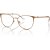 Armação Armani Exchange 1034 6103 Dourado Feminino - Imagem 6