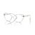 Armação Armani Exchange 3093 8235 Branco Feminino - Imagem 6