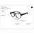 Armação Armani Exchange 3110 8181 Azul Masculino - Imagem 5