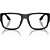 Armação Armani Exchange 3112U 8078 Preto Masculino - Imagem 2