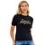 Camiseta Lança Perfume Baby Look Name In24 Preto Feminino - Imagem 1