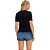 Camiseta Lança Perfume Baby Look Name In24 Preto Feminino - Imagem 2