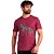 Camiseta Acostamento Casual In24 Bordô Masculino - Imagem 1
