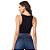 Regata Canelada Colcci Slim In24 Preto Feminino - Imagem 2