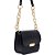Bolsa Crossbody Lança Perfume Inject In24 Preto Feminino - Imagem 1