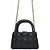 Bolsa Tote Lança Perfume Matelasse Fecho In24 Preto Feminino - Imagem 2