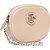 Bolsa Clutch Easy Lança Perfume Enfeite In24 Bege Feminino - Imagem 1