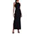 Vestido Forum Detalhe Tule In24 Preto Feminino - Imagem 1