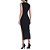 Vestido Canelado Forum Justo In24b Preto Feminino - Imagem 2