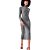 Vestido Linho Colcci Slim In24 Grafite Feminino - Imagem 1